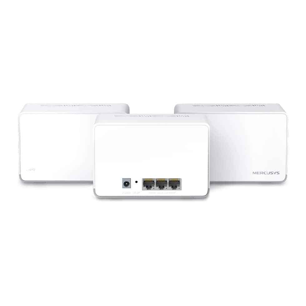 (image for) MERCUSYS Dual-Band Halo H70X 3 Pack AX1800 WiFi Mesh System